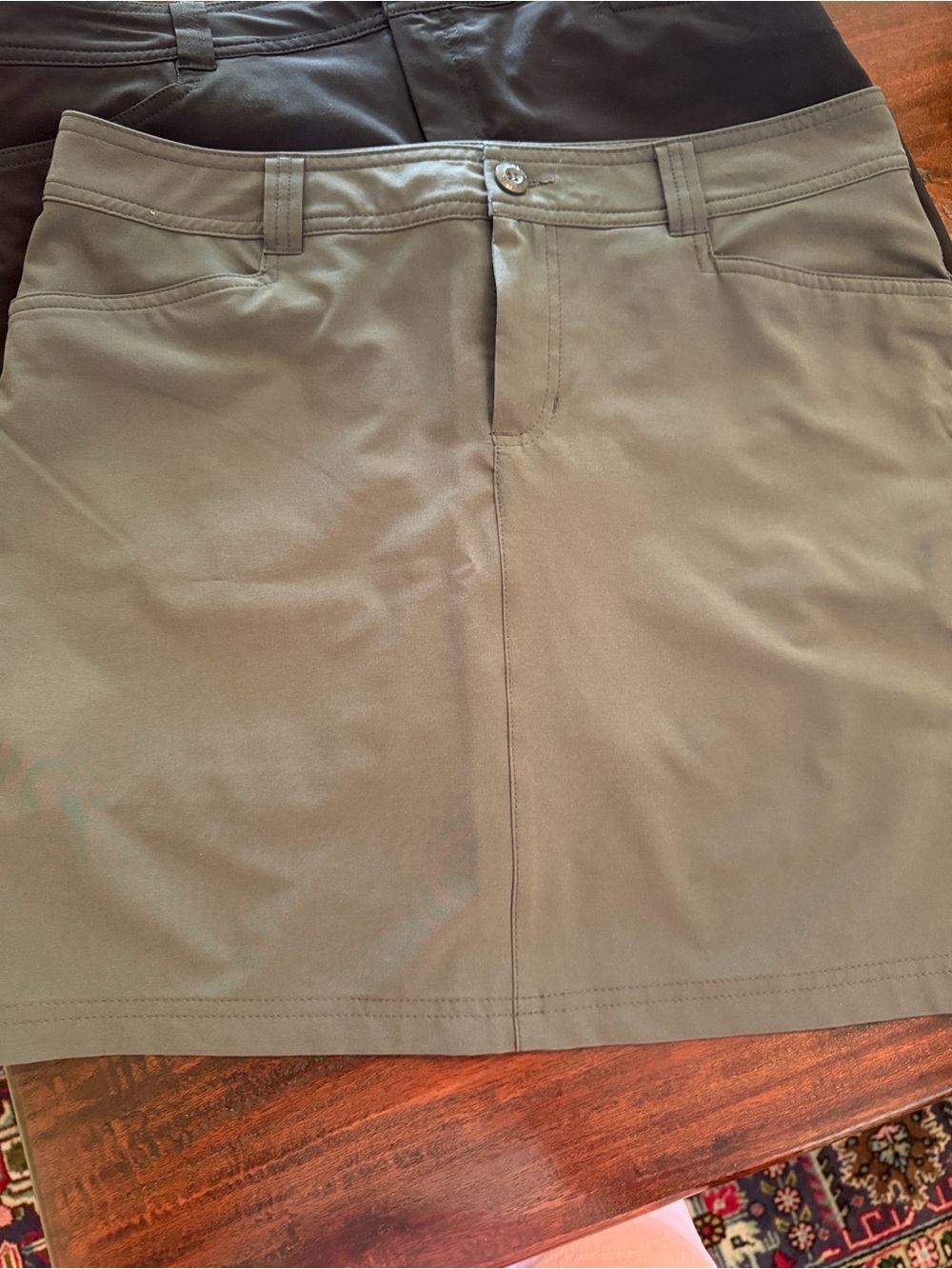 Eddie Bauer gray Active Skort